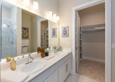 Jubilation Apartment Bathroom and Walk-in Closet