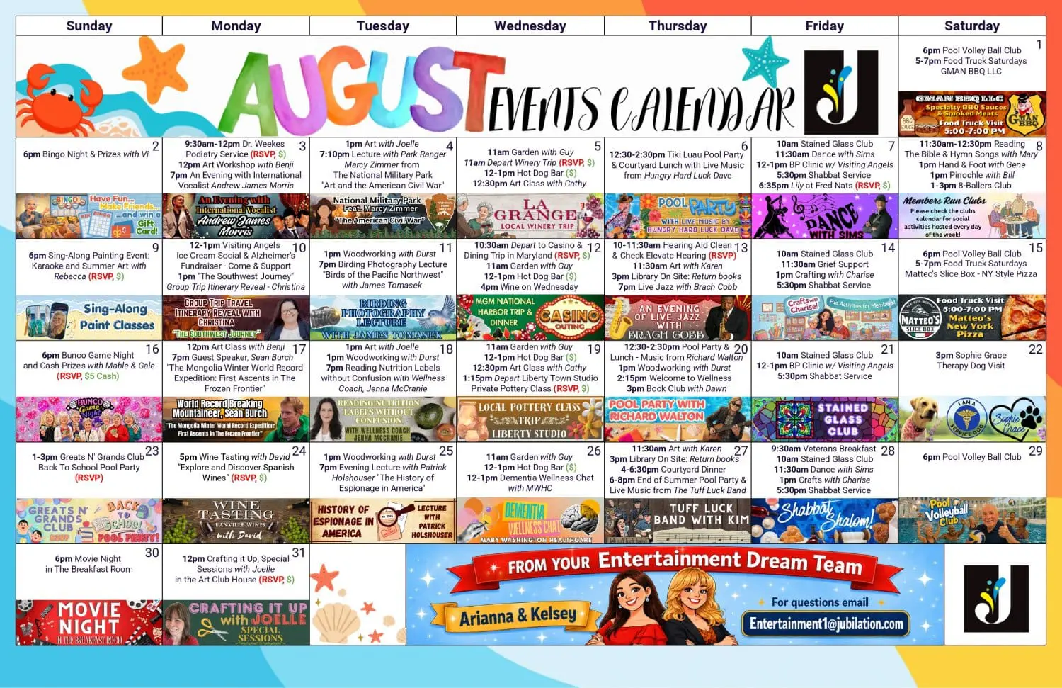 August Events