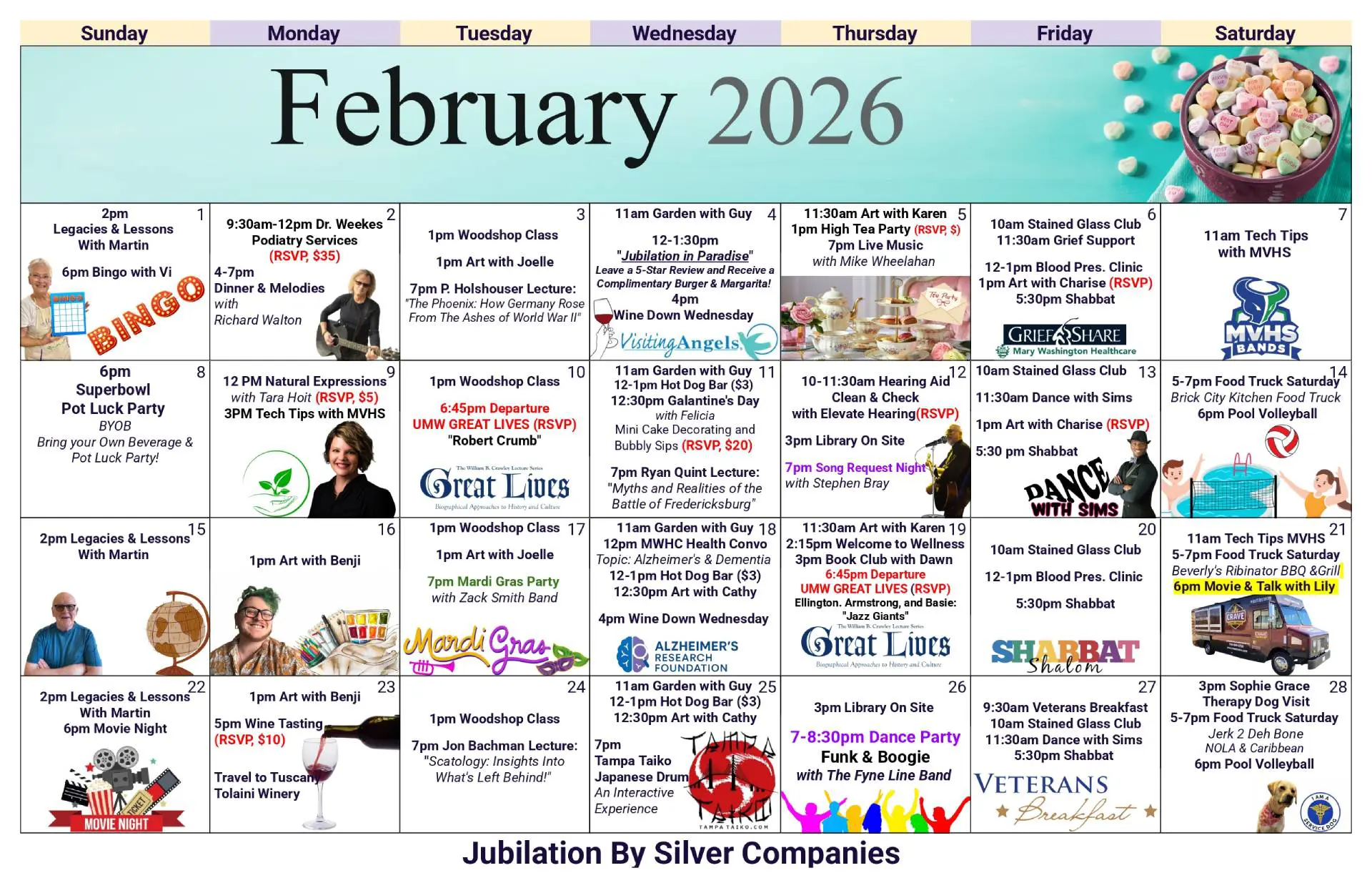 February Events 2026