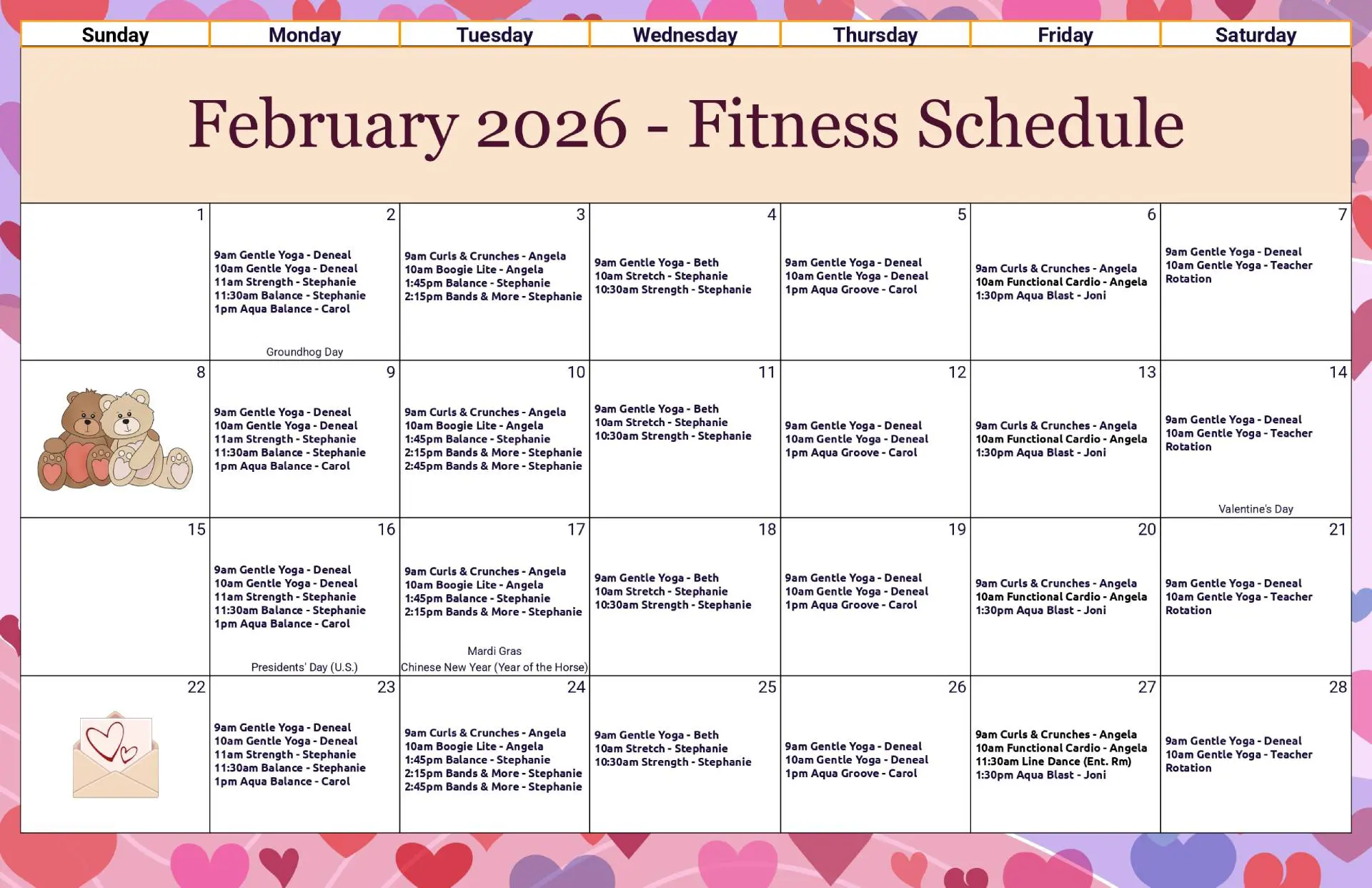 February Fitness