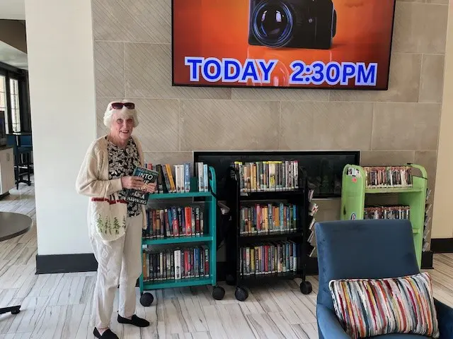 Book clubs, writing workshops bring people together at this luxury retirement community