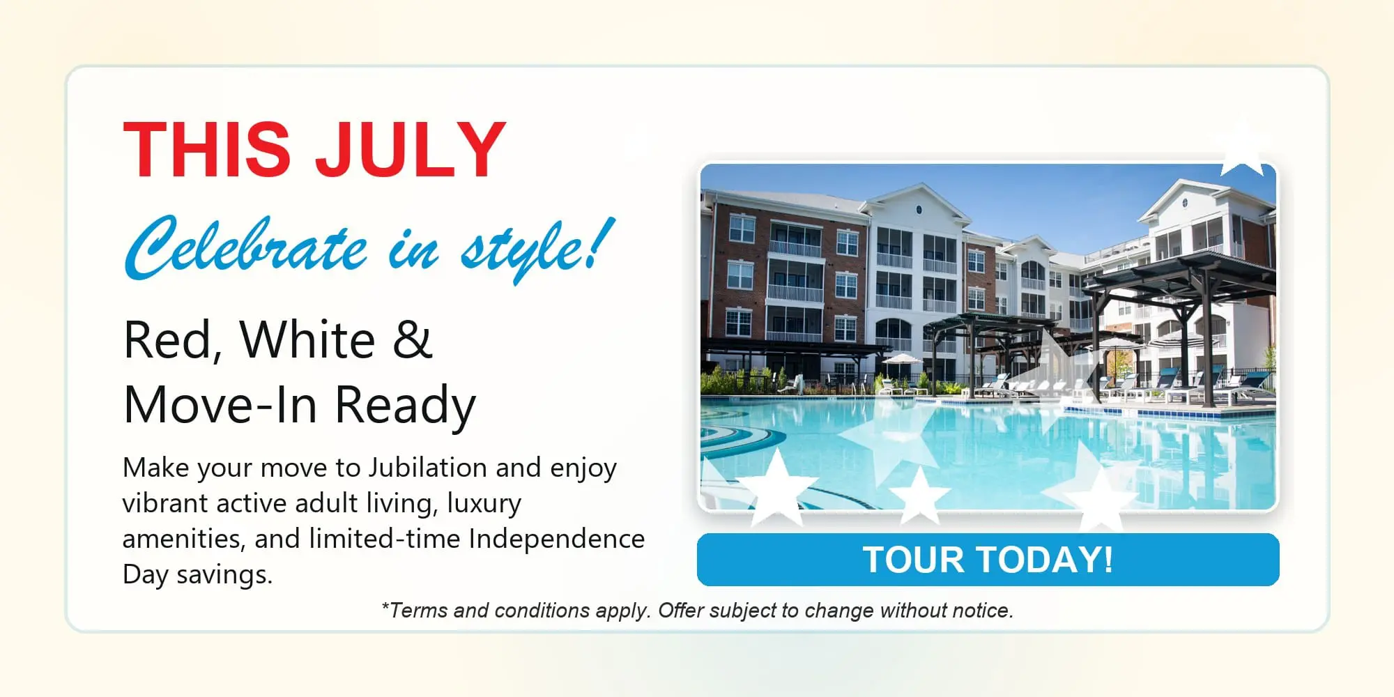 Red, White and Move-in ready desktop offer