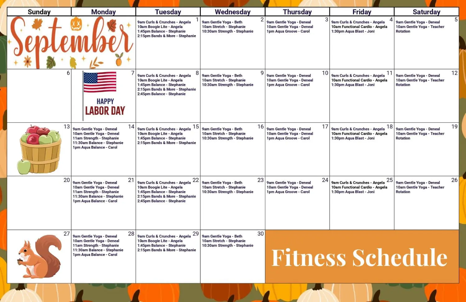 September Fitness